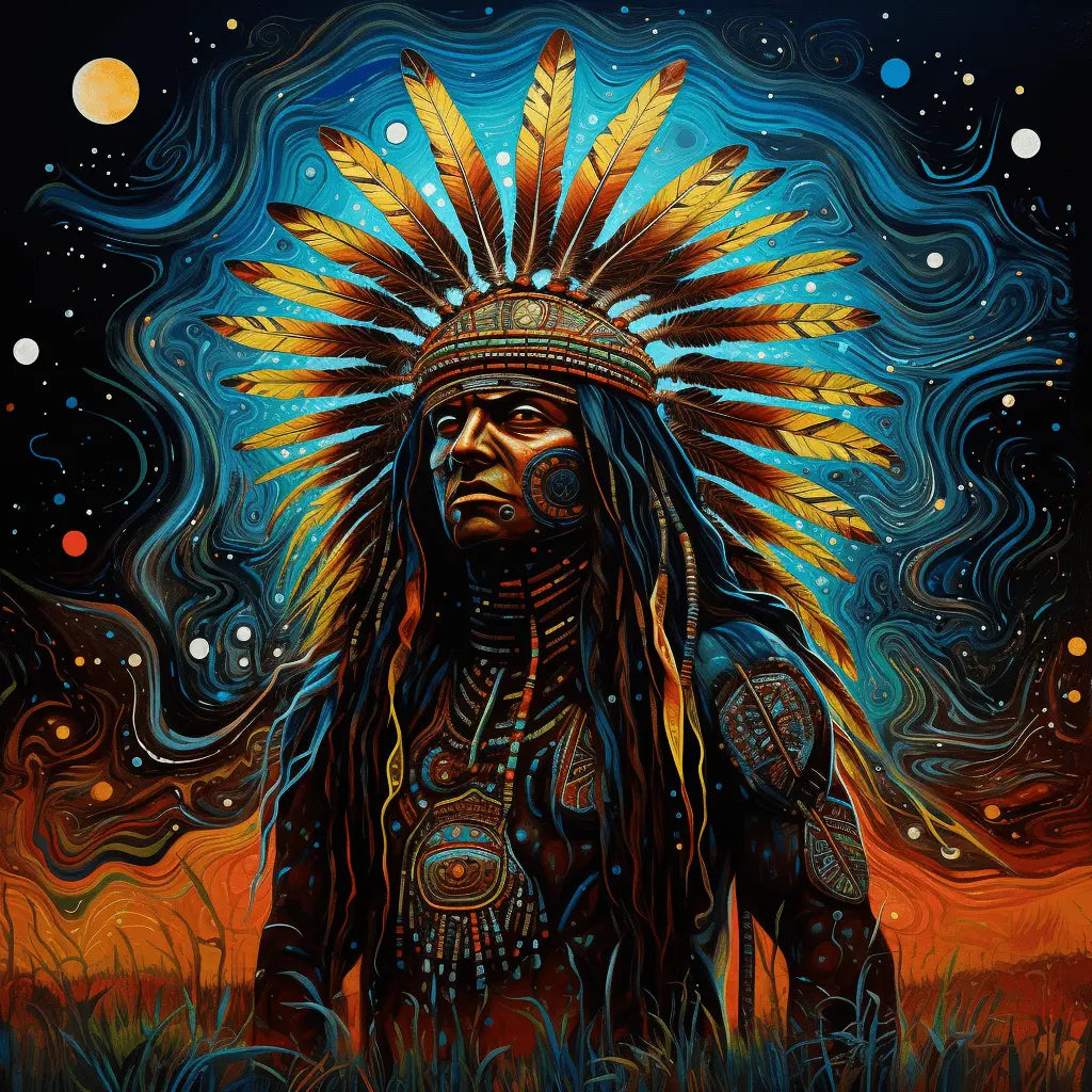 Native American - Vision 2 Canvas