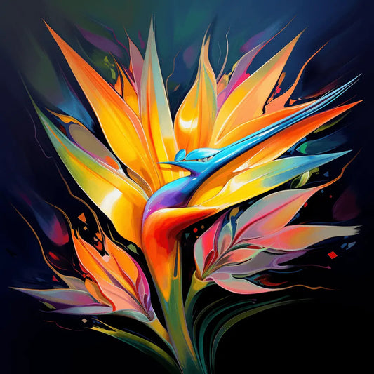 Birds of Paradise - Vision 2 Canvas