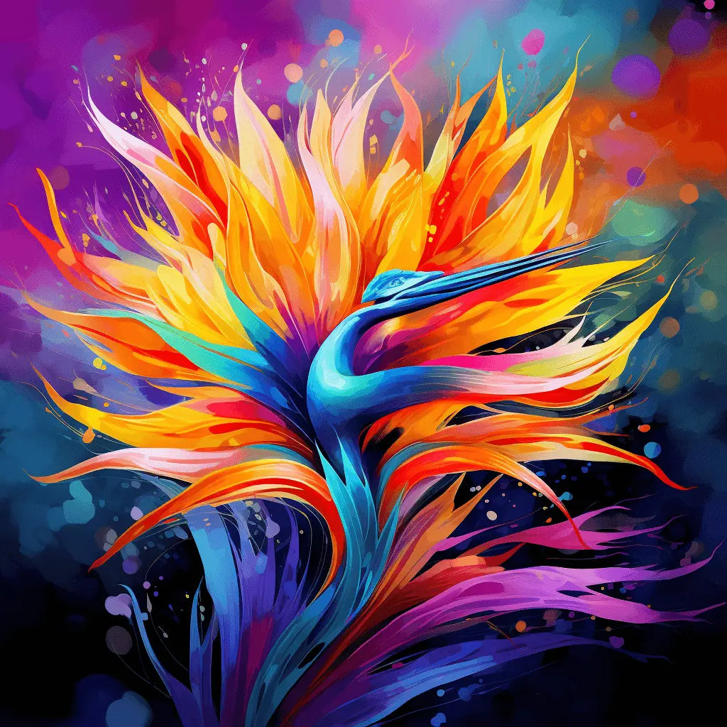 Birds of Paradise - Vision 2 Canvas