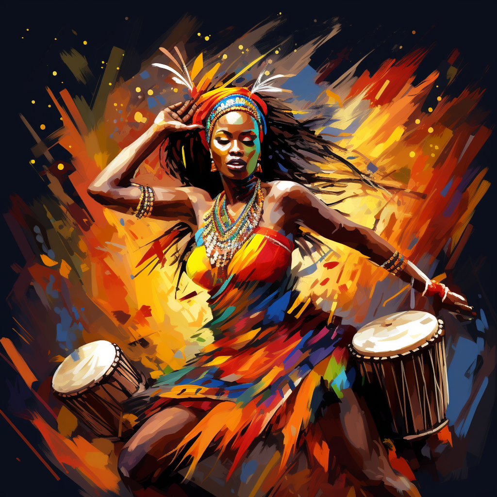 African Native Dancers