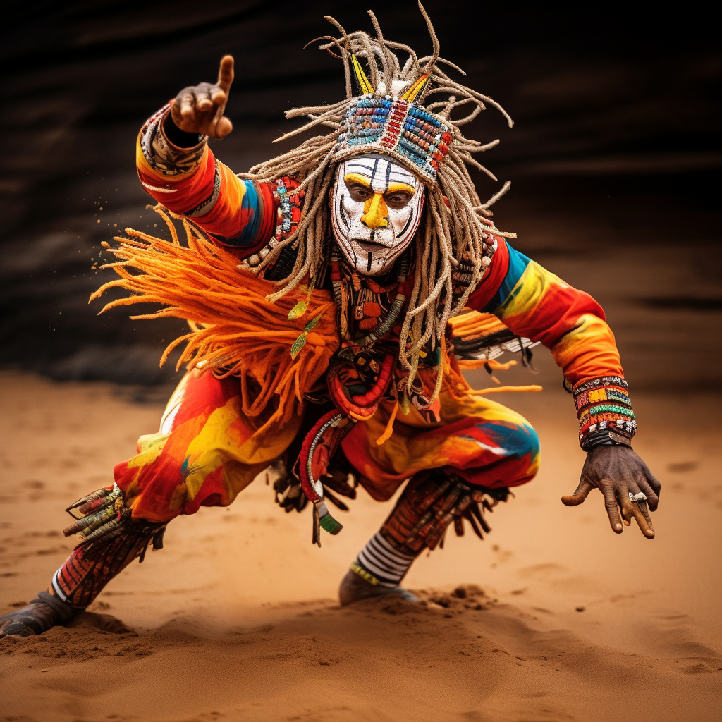 African Native Dancers